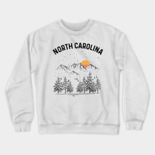 North Carolina State Vintage Retro Crewneck Sweatshirt